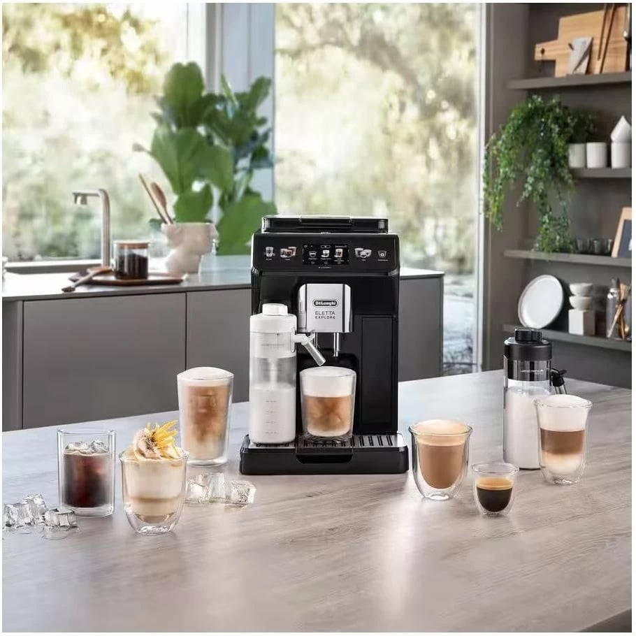 Aparat kafeje DeLonghi Eletta Explore ECAM 450.65.G, gri