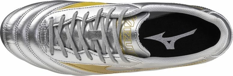 Çizme futbolli Mizuno për meshkuj, të hirtë