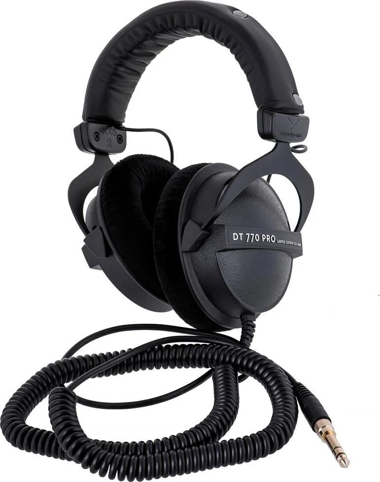 Kufje Beyerdynamic DT 770 PRO 250 OHM, Edicioni i Kufizuar, të mbyllura, të zeza