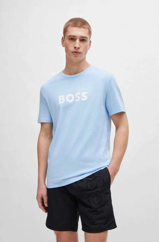 Maicë për meshkuj Boss, e kaltër