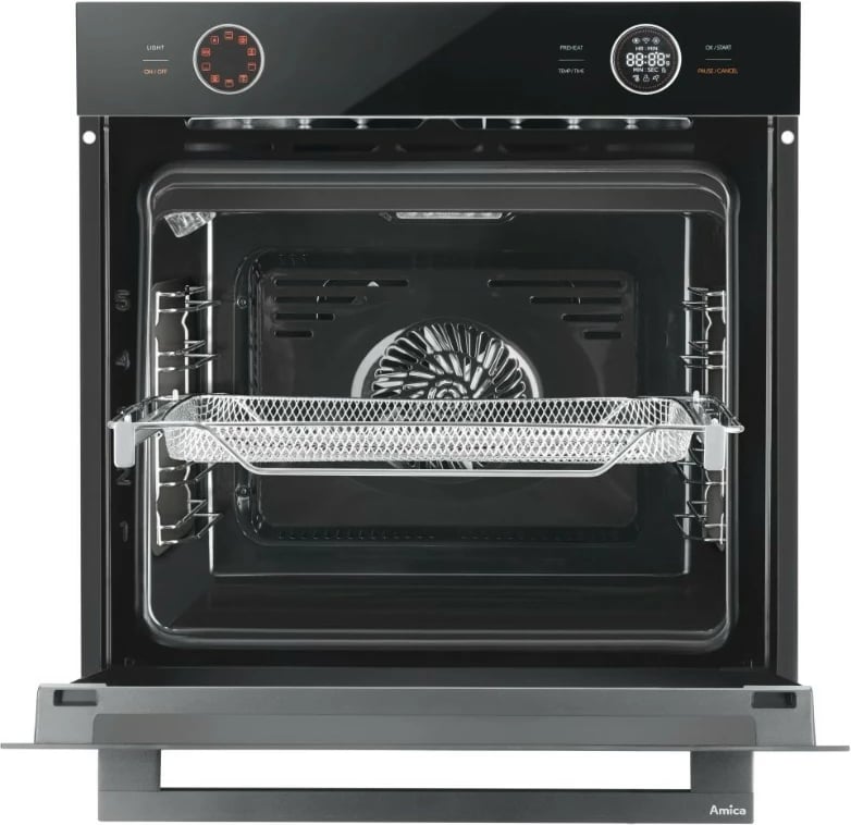 Furrë Amica ED6769BA+ S-TYPE, 72L, katalizë/avull, AirFry, e zezë