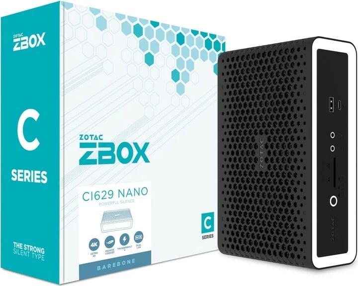 Mini-PC Zotac ZBOX CI629 Nano, Intel Core i3-1315U, 2XDDR5 SODIMM, Dual Lan, WiFi 6, Bluetooth 5.2
