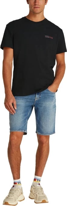 Maicë për meshkuj Tommy Hilfiger Jeans, e zezë