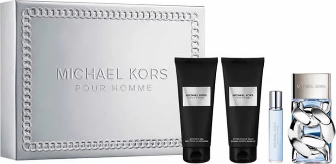 Eau de Parfum për meshkuj Michael Kors Pour Homme set 4 copë, 100ml