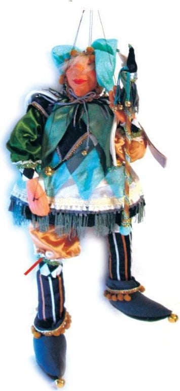 Kukull Halloween NEXT "Jester" 60cm