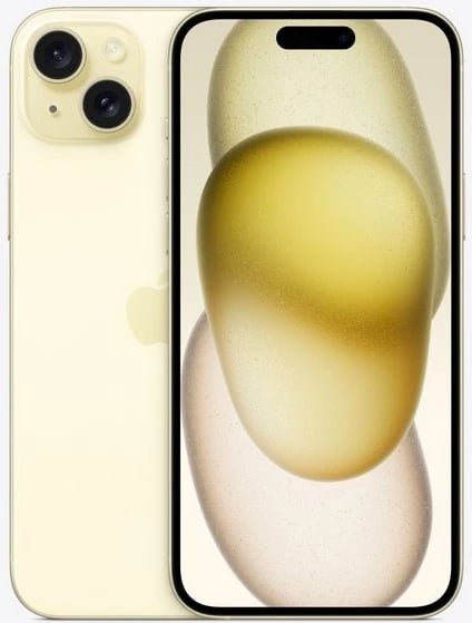 Apple iPhone 15,  6.1”, 256GB, yellow
