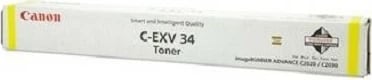 Toner Canon C-EXV 34, 19000 faqe, Verdhë
