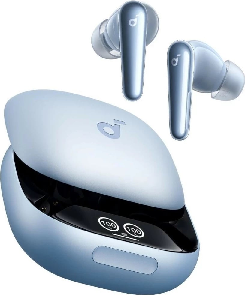 Kufje Anker Soundcore Liberty 4 Pro, wireless, ANC, blu