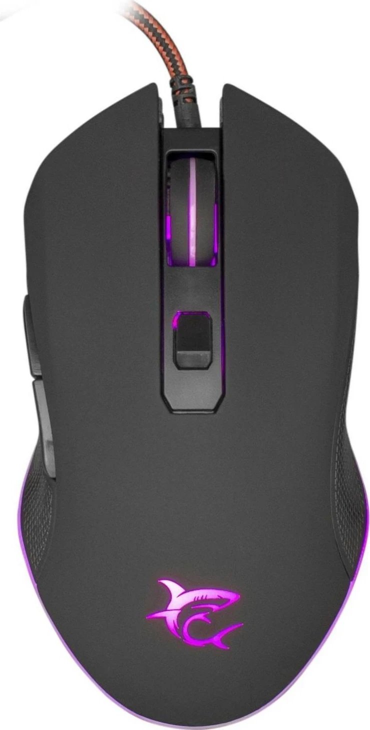 Maus gaming White Shark Cyrus, 3200 DPI, 6 taste, me dritë, i kuq