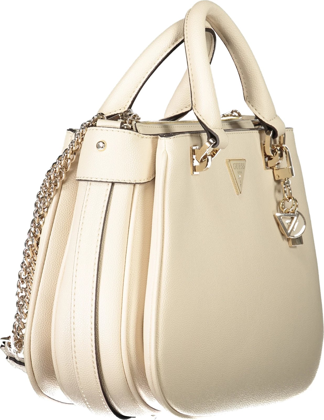 Çantë femrash GUESS JEANS Fedora, beige