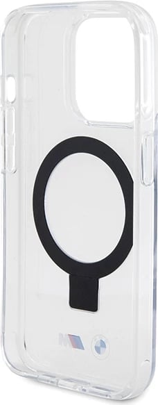 Mbështjellës BMW Ring Stand M Collection MagSafe për iPhone 15 Pro, Transparent