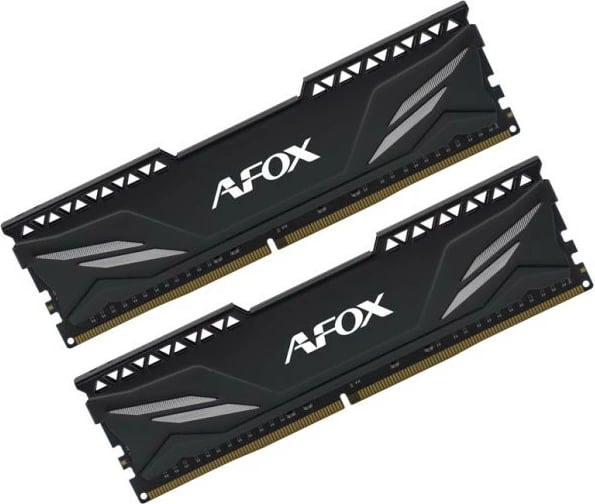 RAM Memorje DDR4 AFOX AFLD432PH1CADB 32GB (2x16GB) 3200MHz CL16 XMP 2 me radiator, e zezë
