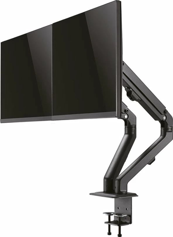 Mbajtës tavoline për dy monitorë Neomounts FPMA-D650DBLACK, 17-27", i zi