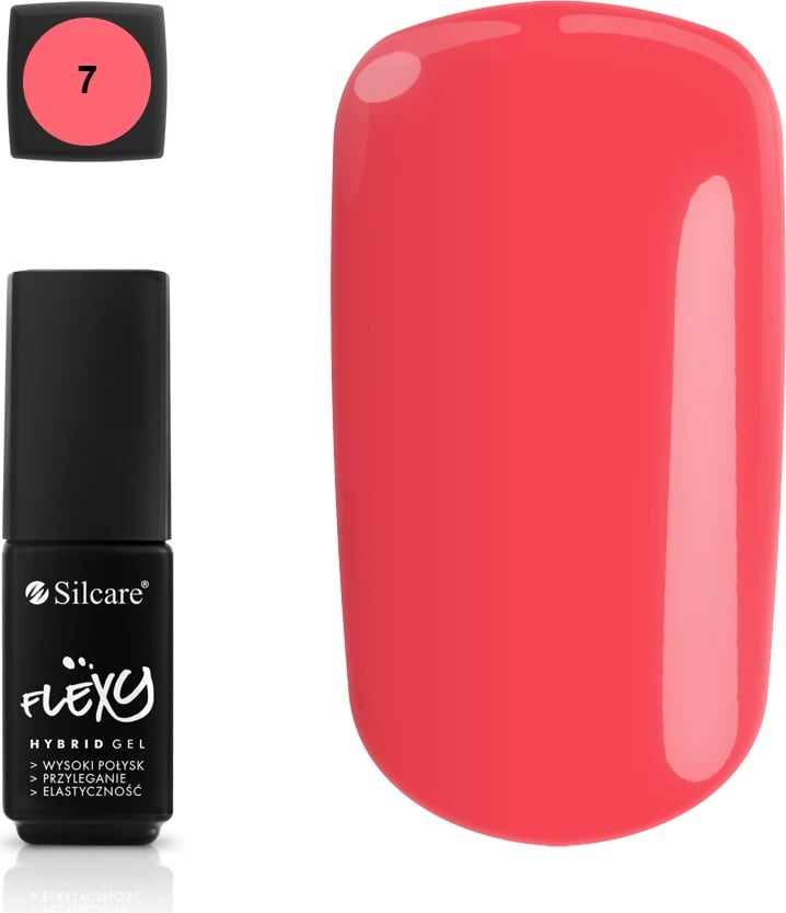 Llak për thonj Silcare Flexy Hybrid Gel 07, 4.5g