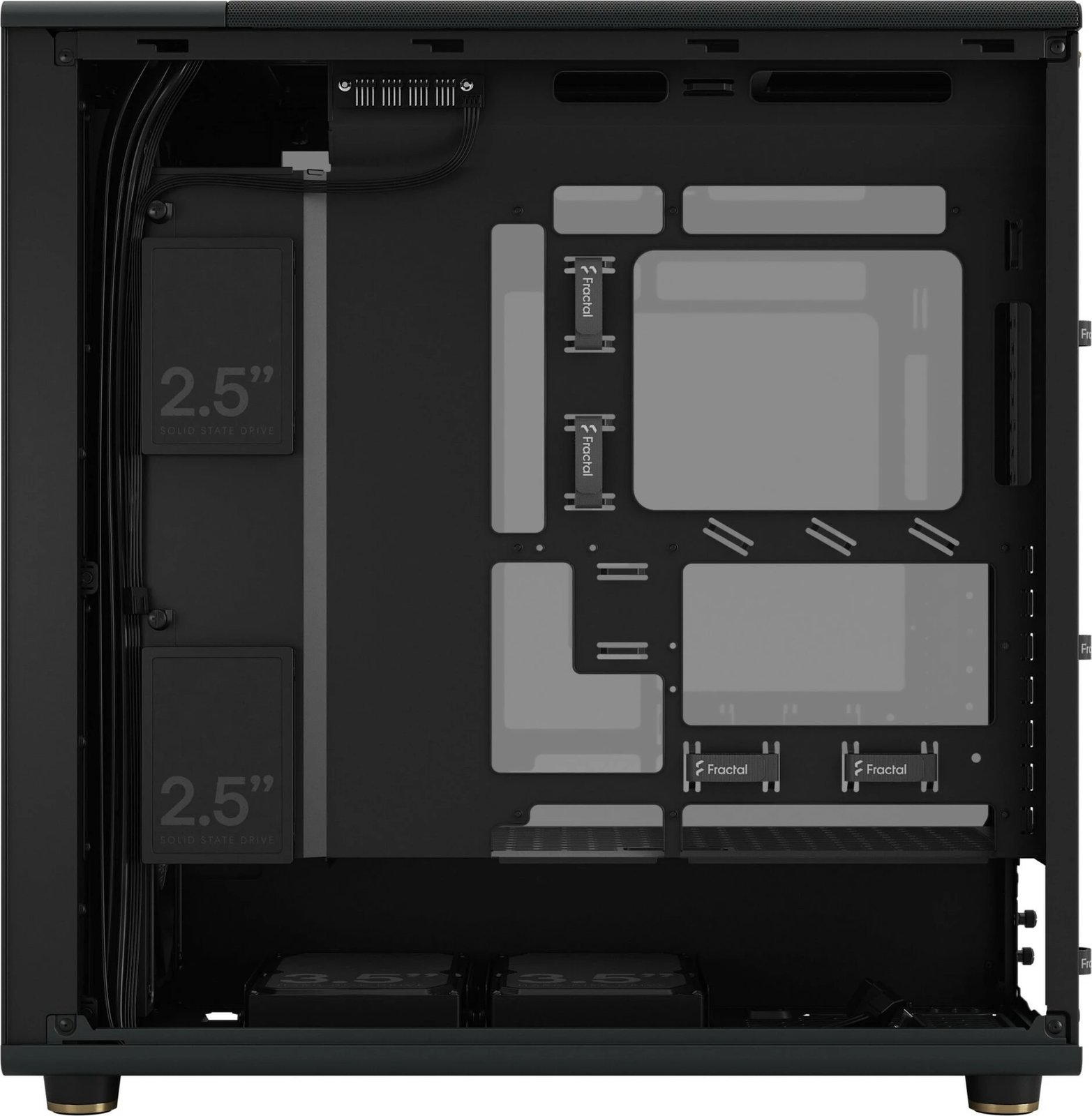 Kasë Fractal Design North XL, ATX, micro ATX, Mini-ITX, e zezë/charcoal