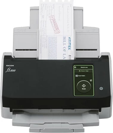 Skaner Ricoh fi-8040, 210 x 297 mm, 600 x 600 DPI, 24 bit, 8 bit, 40 ppm, 80 ipm