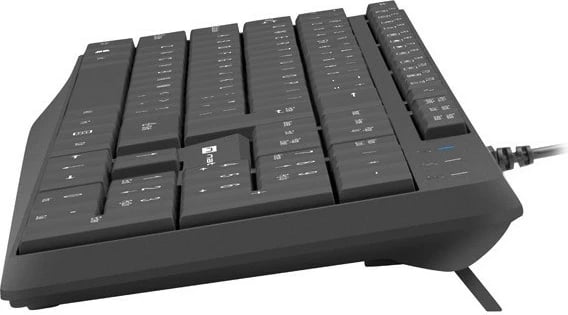 Tastierë Natec Nautilus NKL-1950, me kabllo USB, 1.8m, e zezë
