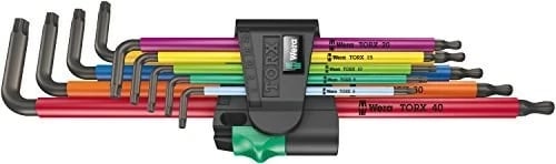 Set çelësash Wera 967/9 TX XL, 9 copë, Plastikë
