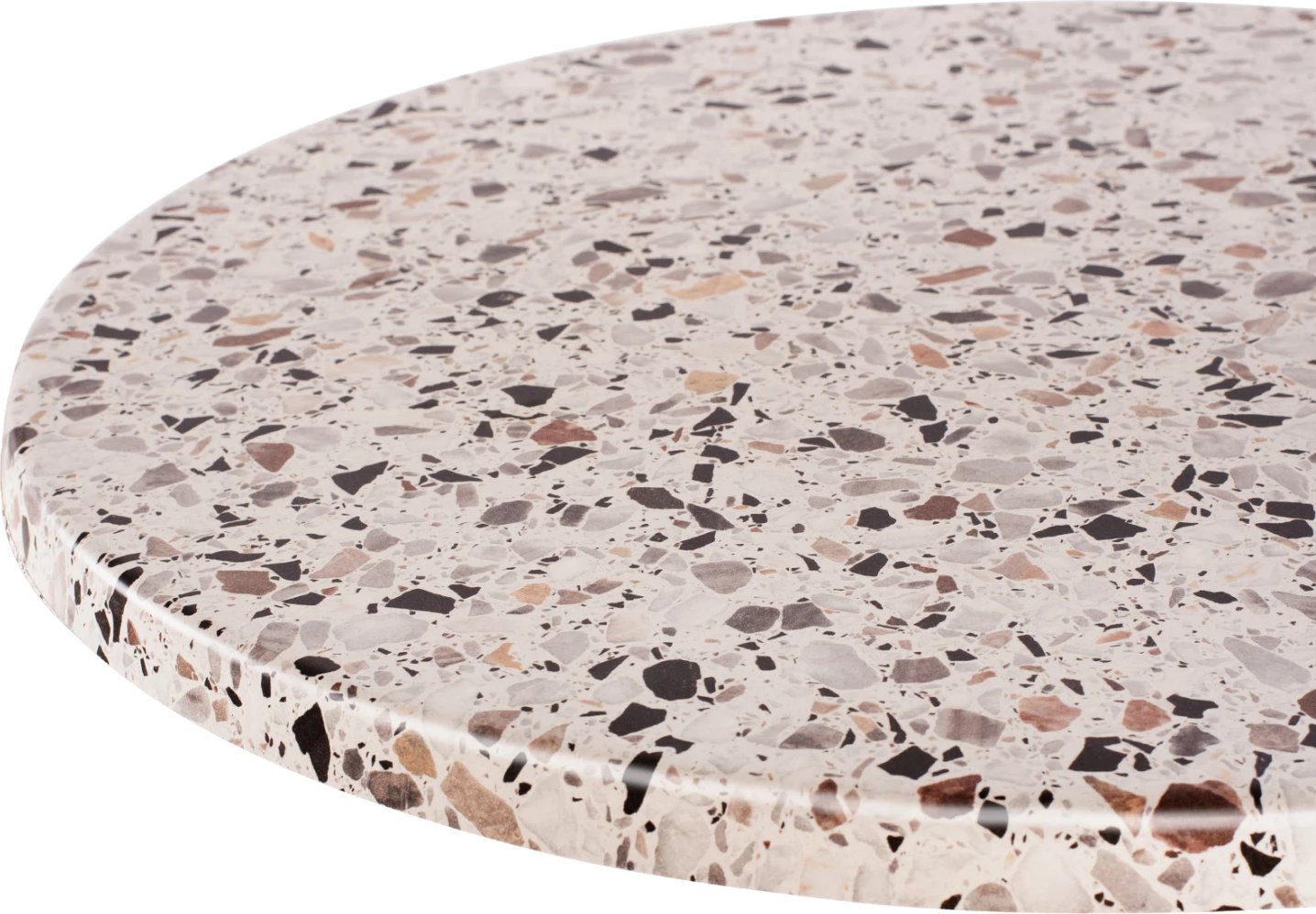 Sipërfaqe Tavoline rrethore, FH5227.16, Werzalit, Φ60, Terrazzo 5766