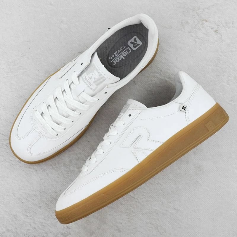 Këpucë femra Rieker, të bardha