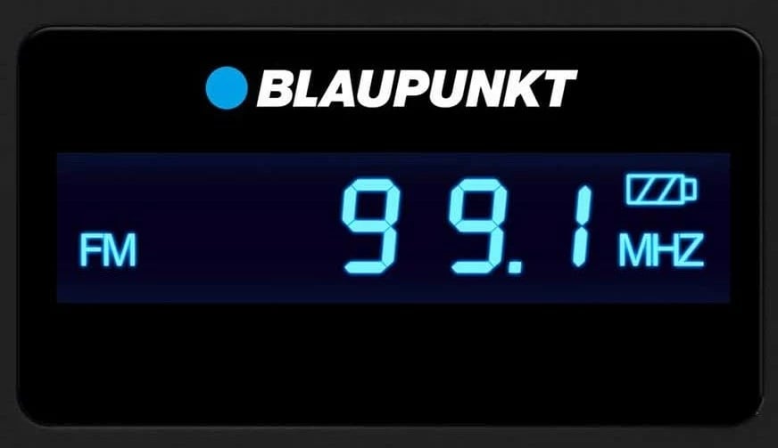 Radio xhepi Blaupunkt PR5BL, USB, microSD, FM, Azur e zezë