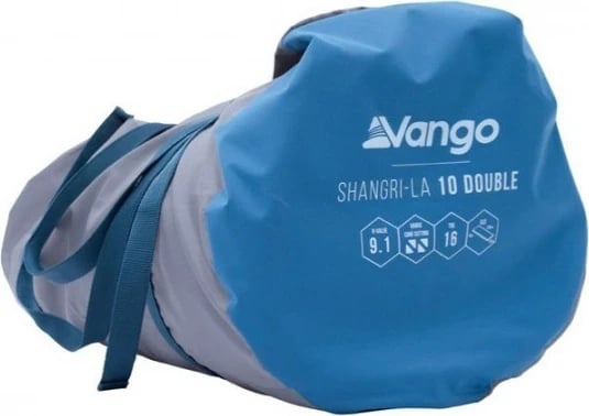 Dyshek vetëfryrës Vango Shangri-La II 10 Double, 100x100x100 mm, Gri/Blu