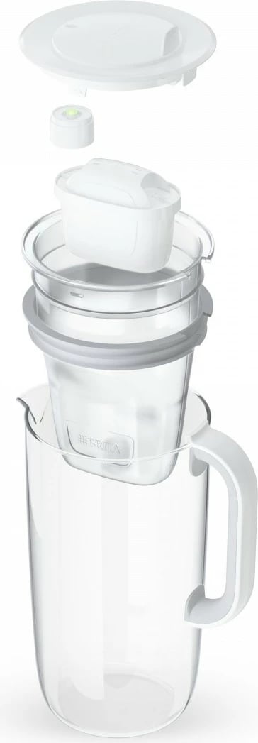 Ibrik filtri uji Brita Glass MX PRO Pure Performance, 2.5L, gri Ibrik filtri uji Brita Glass MX PRO Pure Performance, 2.5L, gri