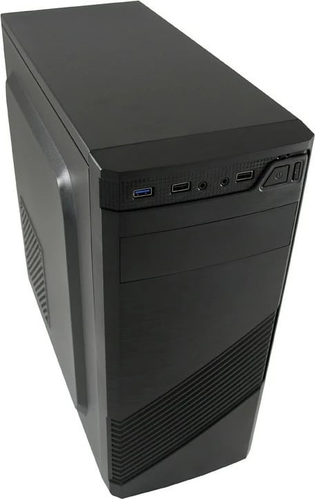 Kasë LC-Power 7037B, Midi Tower, ATX, micro ATX, Mini-ITX, e zezë