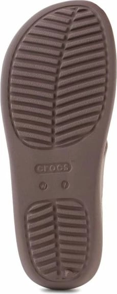 Sandale platformë Crocs për femra, kafe