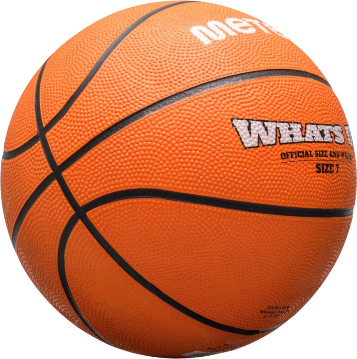 Top basketbolli Meteor për meshkuj, portokalli