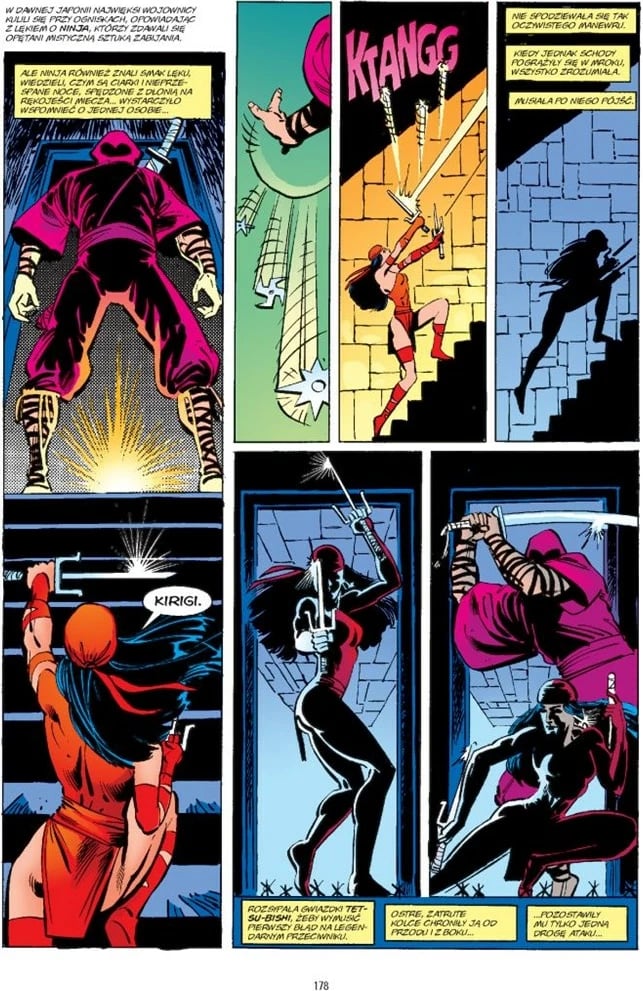 Libër komik Egmont Daredevil Frank Miller Tom 2, Kapak i fortë, Polonisht