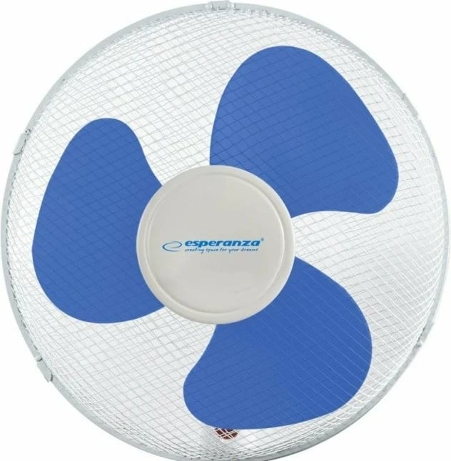 Ventilator dysheme Esperanza Hurricane EHF001WB, 40cm, 50W, bardhë/blu