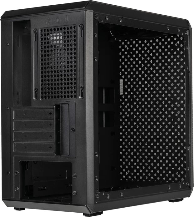 Kasë Cooler Master Q300L V2, Micro-ATX/Mini-ITX, xham i temperuar, e zezë