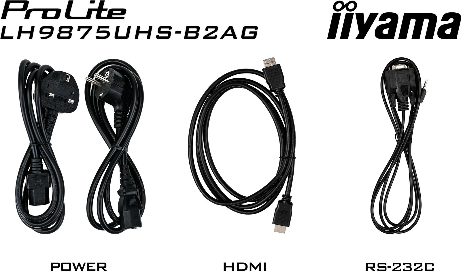 Monitor iiyama ProLite LH9875UHS-B2AG, 98 inç, 4K UHD, Android, Wi-Fi