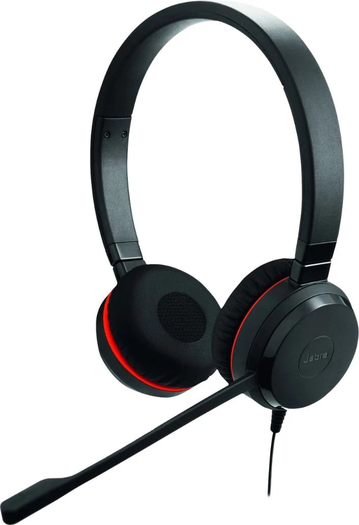 Kufje me mikrofon, Jabra, Evolve 20SE 4999-829-469, stereo, me kabllo, zi