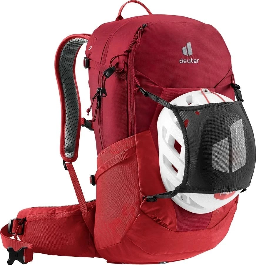 Çantë shpine Deuter Futura 27 për hiking, e kuqe