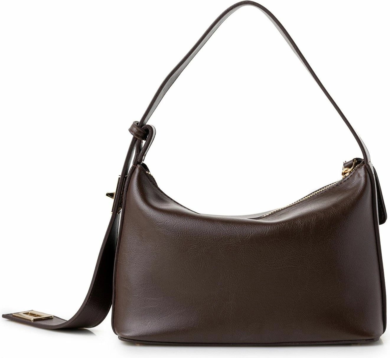 Çantë krahu Novara, ngjyrë çokollatë, Vince Camuto