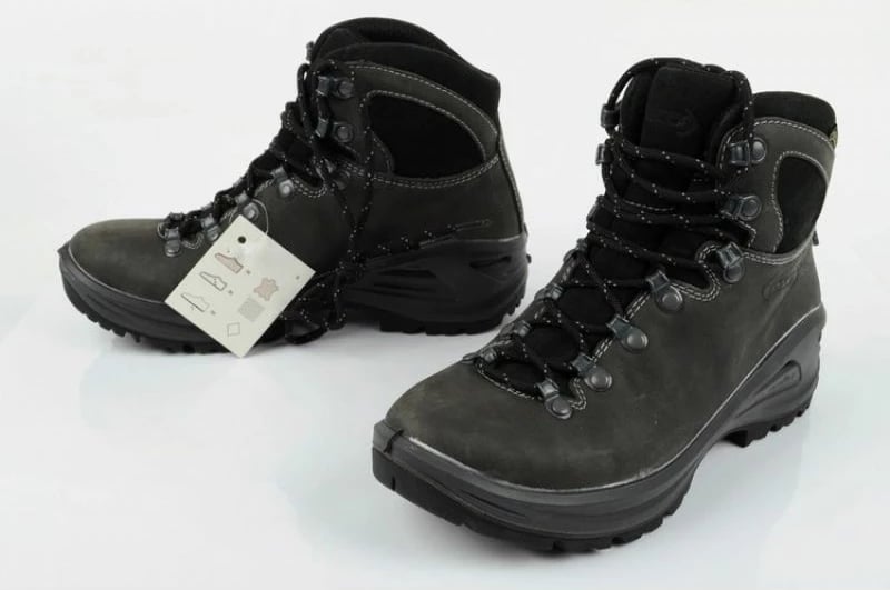 Këpucë trekking për meshkuj Aku, të zeza