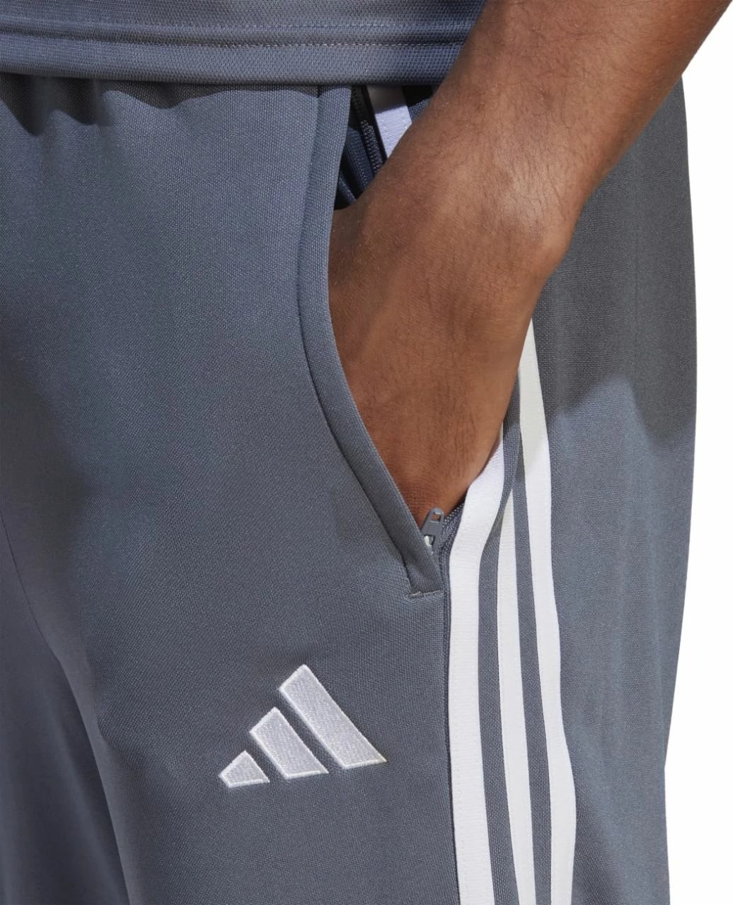 Pantallona sportive adidas për meshkuj, gri
