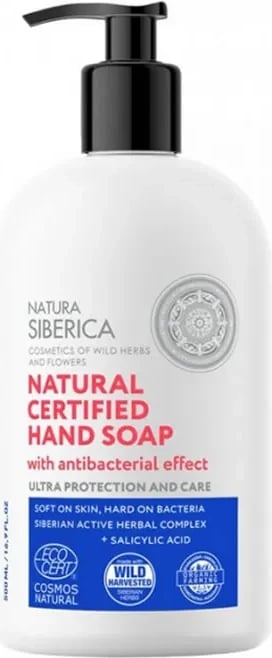 Sapun i lëngshëm për duar Natura Siberica Natural Certified unisex 500ml