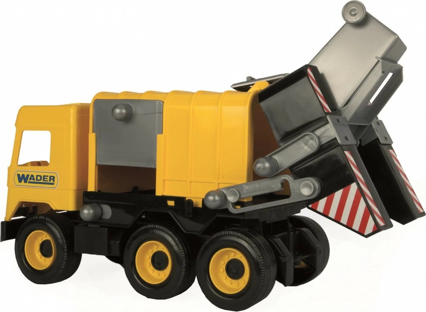 Kamion lodër Wader Middle Truck 42 cm, i verdhë/gri, për djem