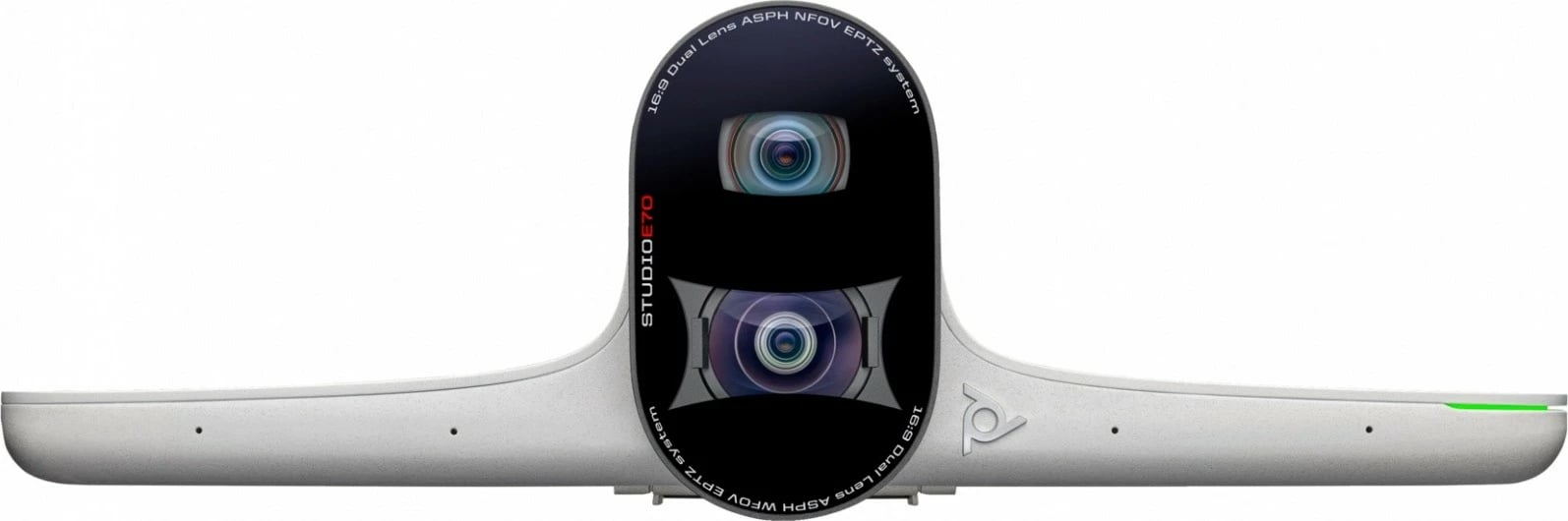 Kamerë konferencash POLY Studio E70, 4K Ultra HD, dy sensorë, mikrofon i integruar, e bardhë