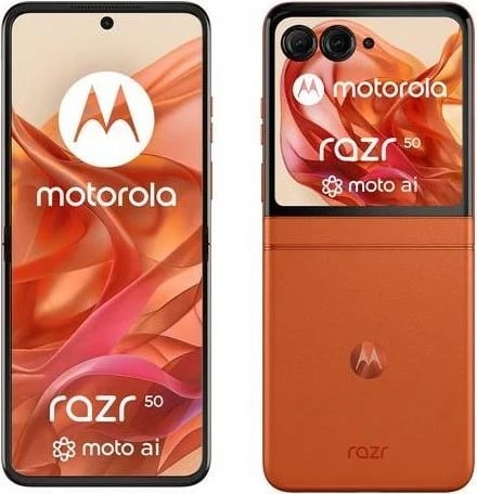 Celular Motorola razr 50, 8/256GB, Pomarańczowy
