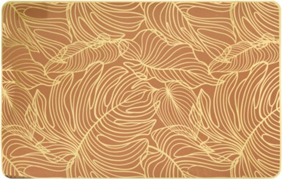 Nënshtrat ushqimi KOOPMAN Leaves II, polipropilen, 43.6x28.6cm