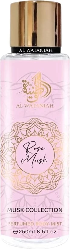 Mist për trup për femra Al Wataniah Rose Musk 250ml
