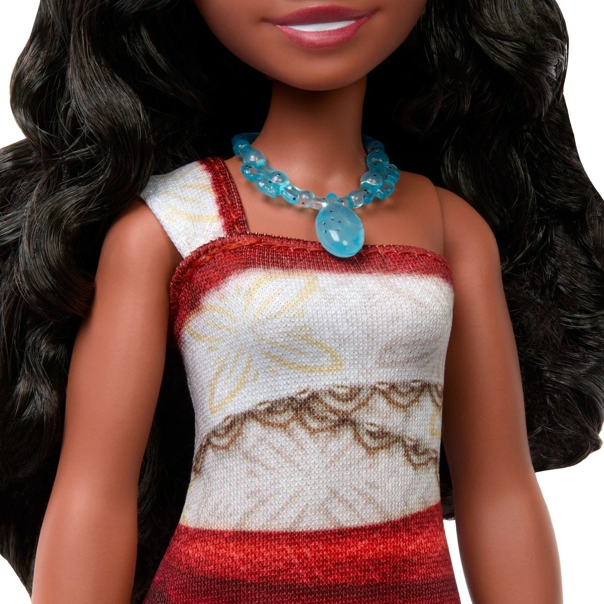 Kukull mode Disney Princess Mattel Vaiana JBT56, 25cm, me fustan, gjerdan dhe byzylyk