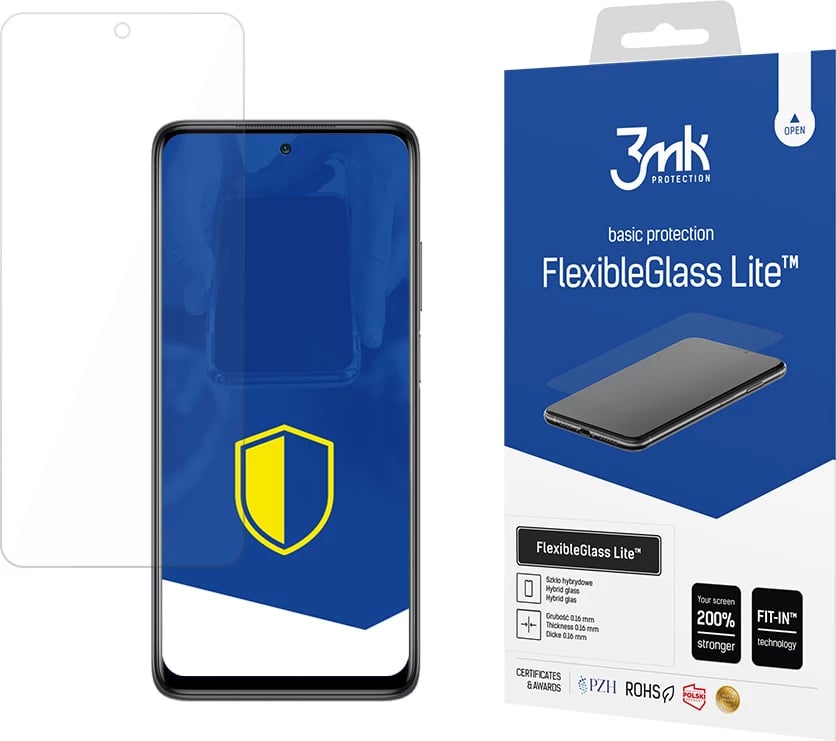 Mbështjellës ekrani 3mk FlexibleGlass Lite për Xiaomi Mi 10T Lite 5G, Transparent