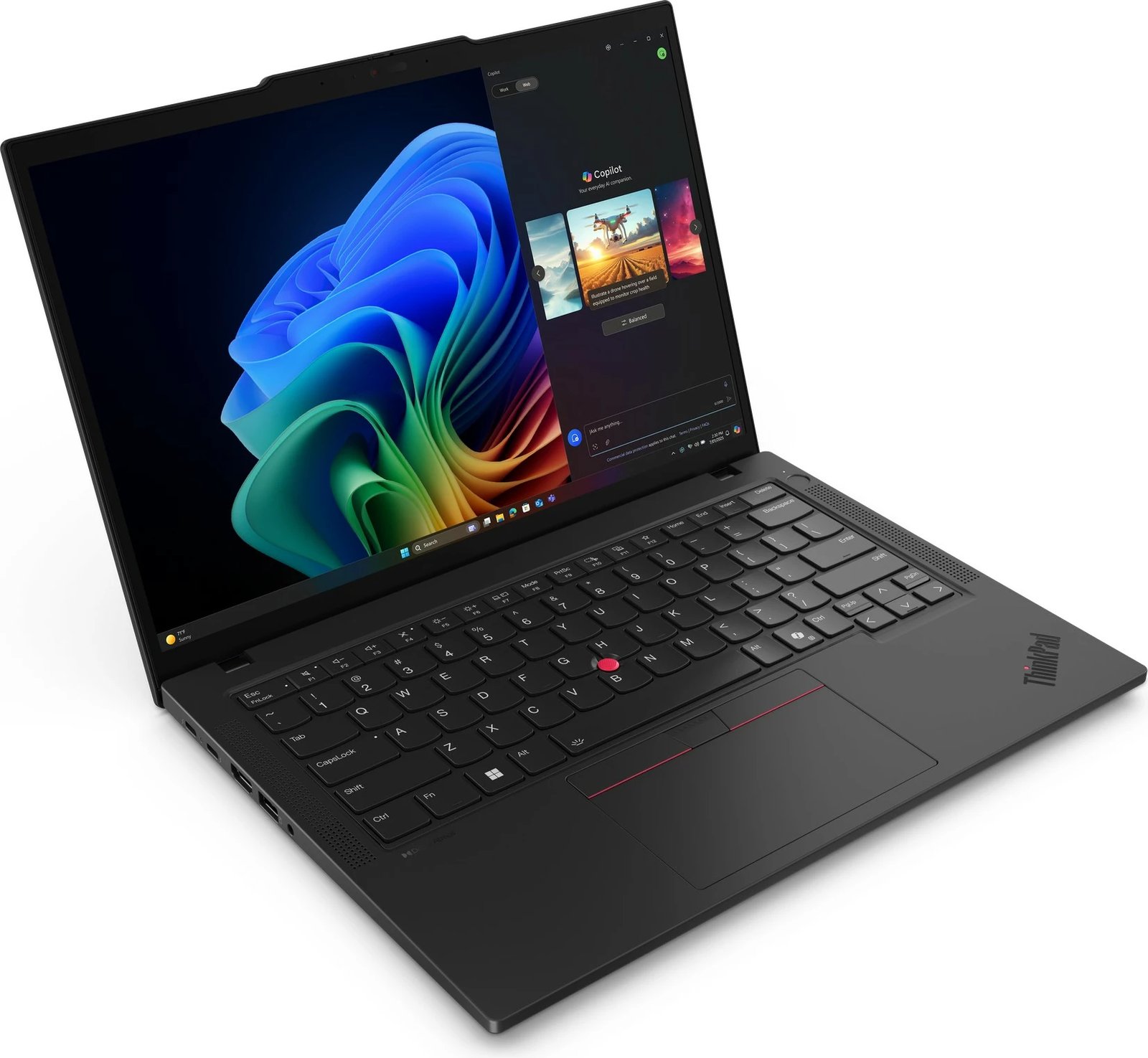 Kompjuter Lenovo ThinkPad T14 G6, AMD Ryzen 7 350, 32GB RAM, 1TB SSD, 14 inç, e zezë