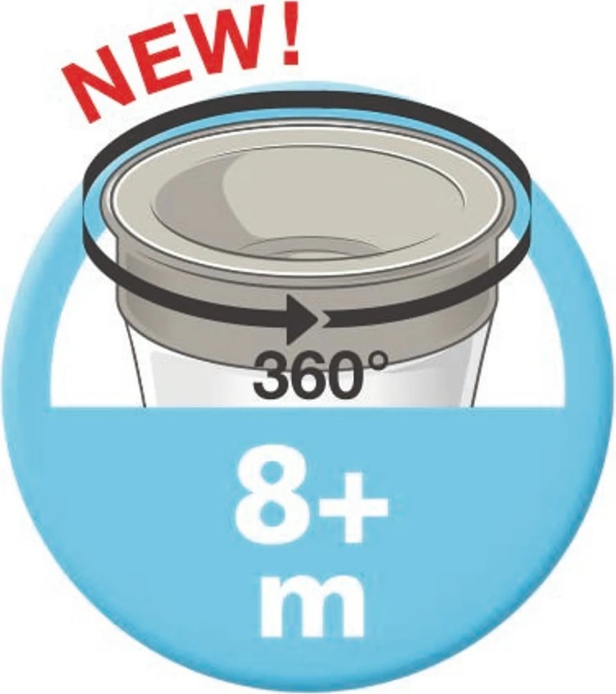 gotë trajnimi bebe NUK Magic 360° Peppa Pig 230 ml 8+ muaj BPA-free me kapak, beige