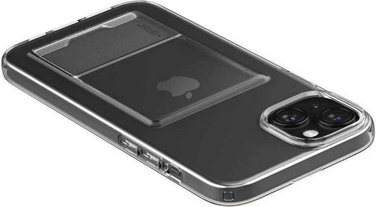Mbështjellës Spigen Crystal Slot për iPhone 15 Plus, Transparent